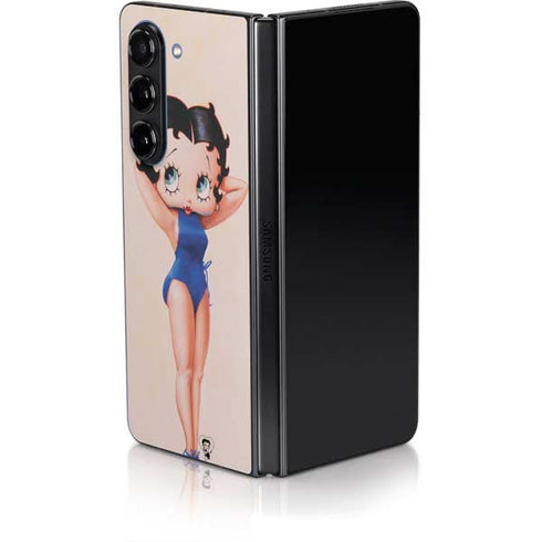 Betty Boop Swimsuit Galaxy Z Fold5 5G Skin
